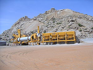 M1500 Mobile Asphalt Plant